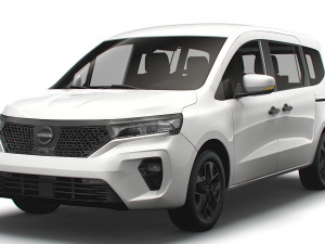 Nissan Townstar EV LWB Tourer 2023 3D Model