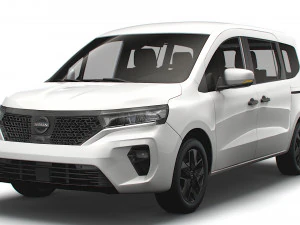 Nissan Townstar EV LWB Tourer 2023 3D Model