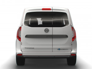 Nissan Townstar EV LWB Tourer 2023 3D Model