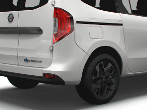 Nissan Townstar EV LWB Tourer 2023 3D Model