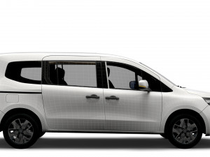 Nissan Townstar EV LWB Tourer 2023 3D Model