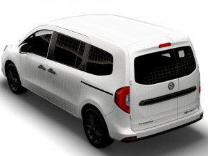 Nissan Townstar EV LWB Tourer 2023 3D Model