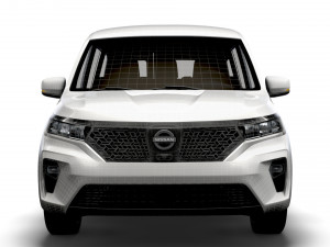 Nissan Townstar EV LWB Tourer 2023 3D Model