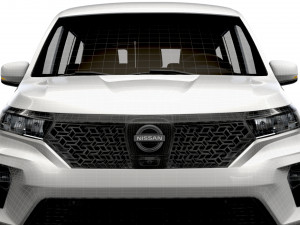 Nissan Townstar EV LWB Tourer 2023 3D Model