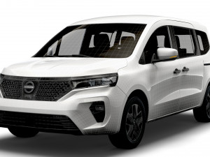 Nissan Townstar EV LWB Tourer 2023 3D Model