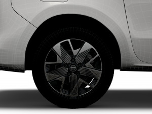 Nissan Townstar EV LWB Tourer 2023 3D Model