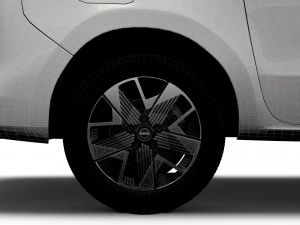 Nissan Townstar EV LWB Tourer 2023 3D Model