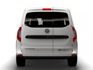 Nissan Townstar EV LWB Tourer 2023 3D Model