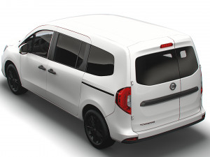 Nissan Townstar Tourer LWB 2023 3D 모델