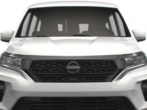 Nissan Townstar Tourer LWB 2023 3D 모델