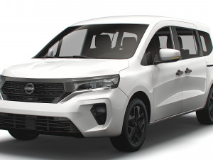 Nissan Townstar Tourer LWB 2023 3D 모델