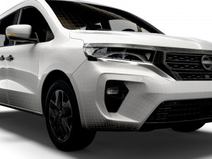 Nissan Townstar Tourer LWB 2023 3D 모델