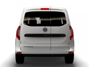 Nissan Townstar Tourer LWB 2023 3D 모델