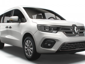Renault Kangoo E Tech Tourneo LWB 2023 3D Model