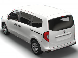 Renault Kangoo E Tech Tourneo LWB 2023 3D Model