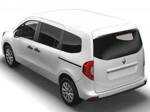 Renault Kangoo E Tech Tourneo LWB 2023 3D Model