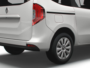 Renault Kangoo E Tech Tourneo LWB 2023 3D Model