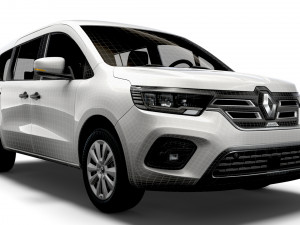 Renault Kangoo E Tech Tourneo LWB 2023 3D Model