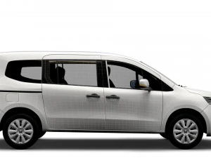 Renault Kangoo E Tech Tourneo LWB 2023 3D Model
