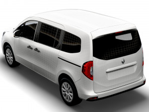 Renault Kangoo E Tech Tourneo LWB 2023 3D Model