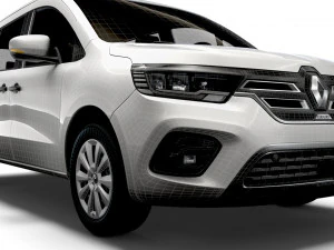 Renault Kangoo E Tech Tourneo LWB 2023 3D Model