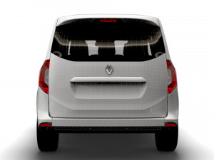 Renault Kangoo E Tech Tourneo LWB 2023 3D Model