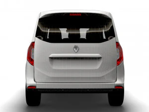 Renault Kangoo E Tech Tourneo LWB 2023 3D Model