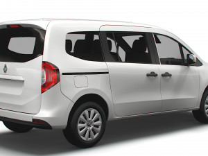 Renault Kangoo Tourneo LWB 2023 3D 모델