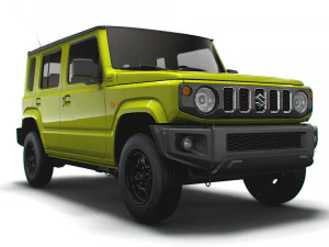 Maruti Suzuki Jimny 5 pintu 2023 Model 3D