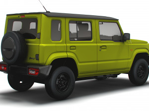 Maruti Suzuki Jimny 5doors 2023 3D 模型