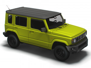 Maruti Suzuki Jimny 5doors 2023 3D 模型