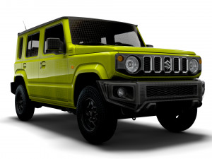 Maruti Suzuki Jimny 5doors 2023 3D 模型