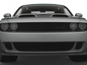 Dodge Challenger SRT Super Stock Black Package 2023 3D मॉडल