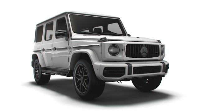 Mercedes AMG G 63 Edition 55 2023 3D Model .c4d .max .obj .3ds .fbx .stl .blend 