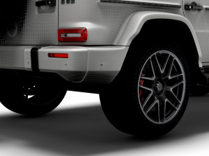 Mercedes AMG G 63 Edition 55 2023 3D Model