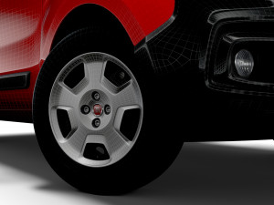 Fiat Fiorino 225 2023 Modèle 3D