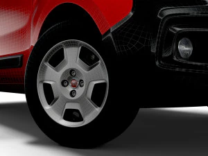 Fiat Fiorino 225 2023 3D Model