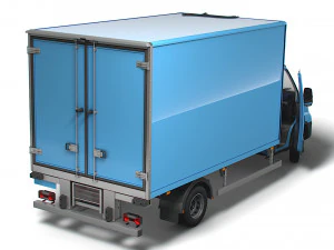 इवेको डेली रेफ्रिजेरेटेड मुख्यालय इंटीरियर 2021 3D मॉडल