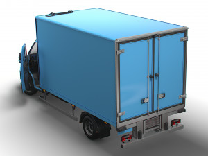Iveco Dayli Refrigerated HQ Interior 2021 Model 3D