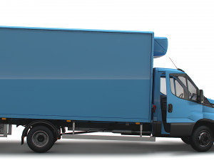 Iveco Dayli Refrigerated HQ Interior 2021 Model 3D