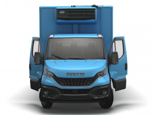 Iveco Dayli Refrigerated HQ Interior 2021 Model 3D