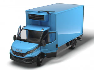 इवेको डेली रेफ्रिजेरेटेड मुख्यालय इंटीरियर 2021 3D मॉडल