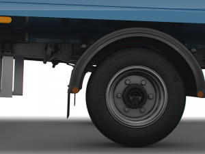 Iveco Dayli Refrigerated HQ Interior 2021 Model 3D