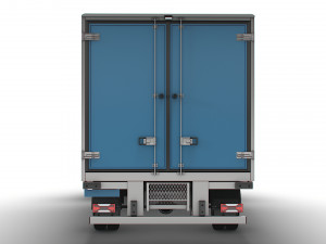 Iveco Dayli Refrigerated HQ Interior 2021 Model 3D