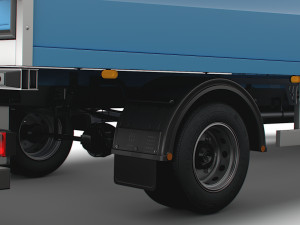 Iveco Dayli Refrigerated HQ Interior 2021 Model 3D