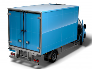 Iveco Dayli Refrigerated HQ Interior 2021 Model 3D