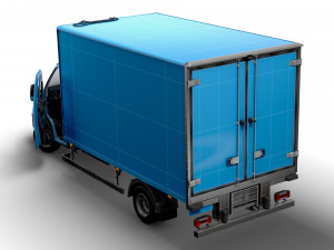 Iveco Dayli Refrigerated HQ Interior 2021 Model 3D