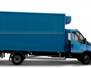 इवेको डेली रेफ्रिजेरेटेड मुख्यालय इंटीरियर 2021 3D मॉडल