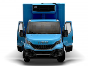 Iveco Dayli Refrigerated HQ Interior 2021 Model 3D