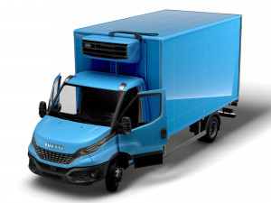 Iveco Dayli Refrigerated HQ Interior 2021 Model 3D